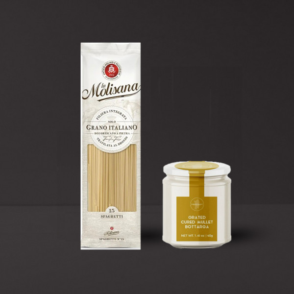 LONGEVITY BOX PASTA AND BOTTARGA